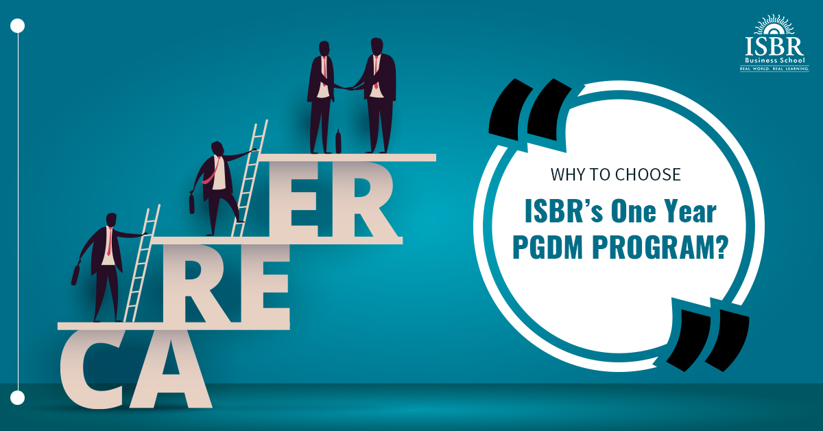 One Year PGDM @ ISBR