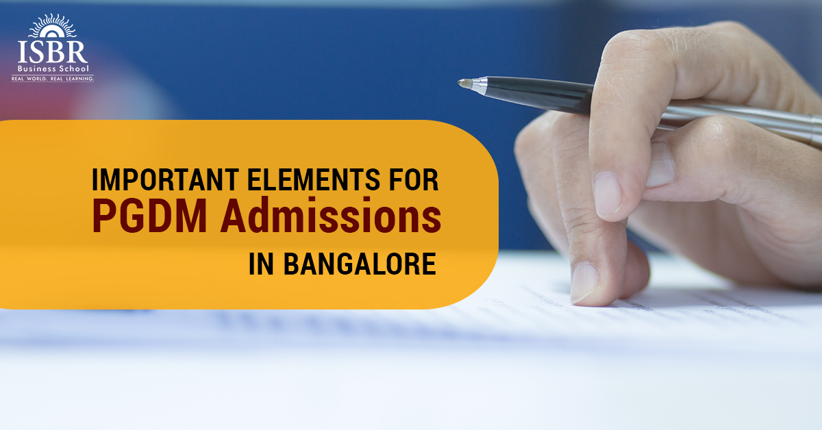 Important points to note for PGDM admission