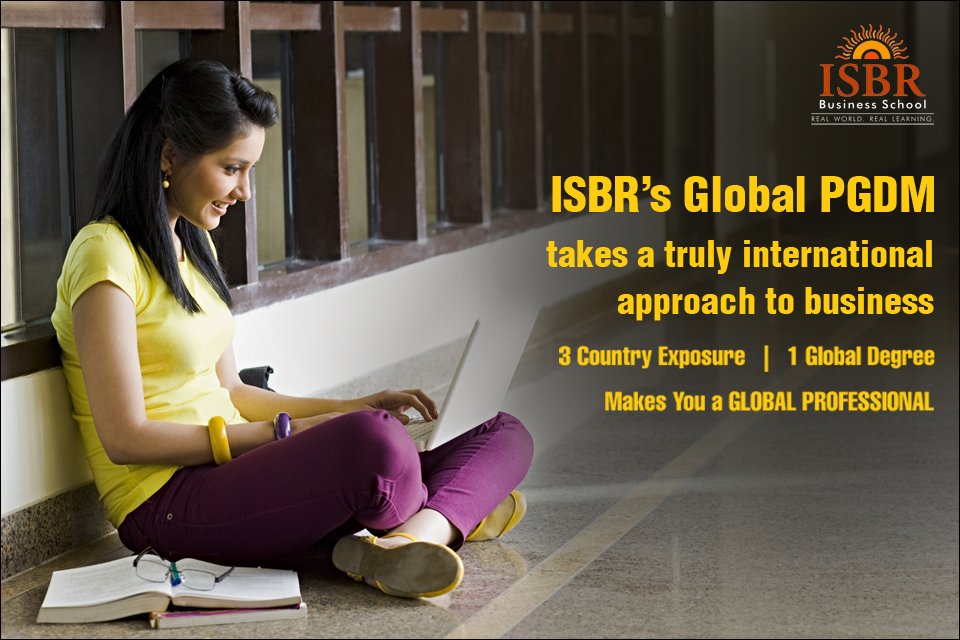 PGDM at ISBR Business School