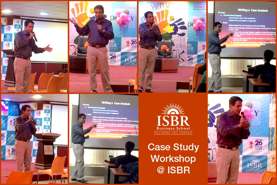Case Study Workshop at ISBR