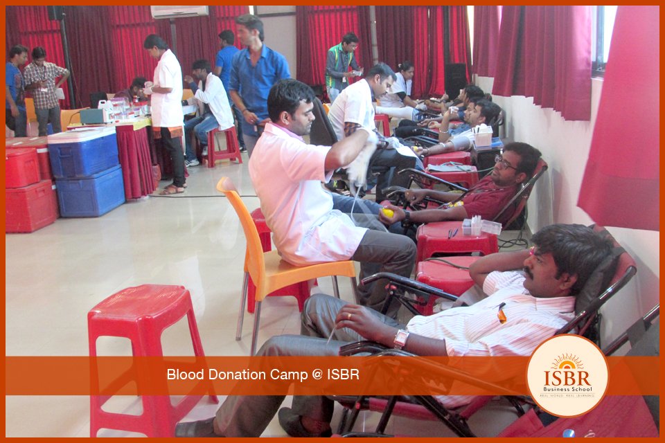Blood Donation Camp @ ISBR