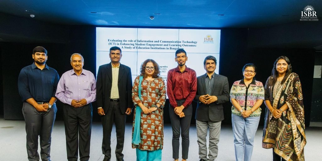 ISBR Research Centre doctoral scholars and examination panel during the Final Public Viva Voce Defense in Bangalore.