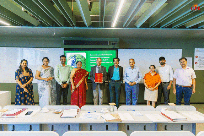 "Academic panel evaluating green marketing thesis on Gen Z consumer behavior in India"