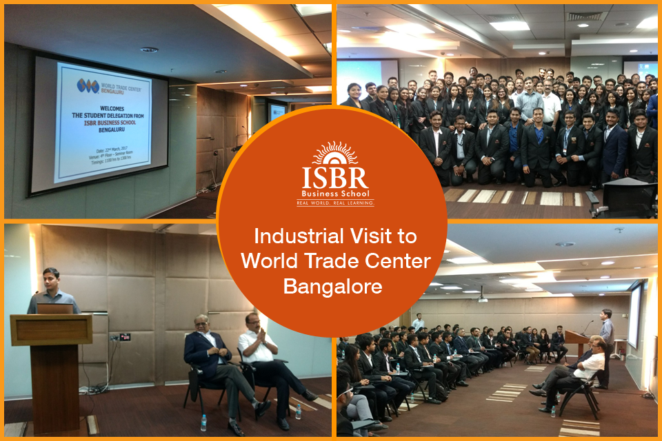 WTC Visit by ISBR MBA and PGDM students