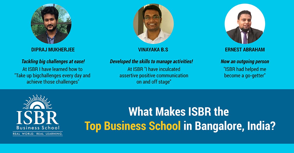 ISBR as a Top B School in Bangalore