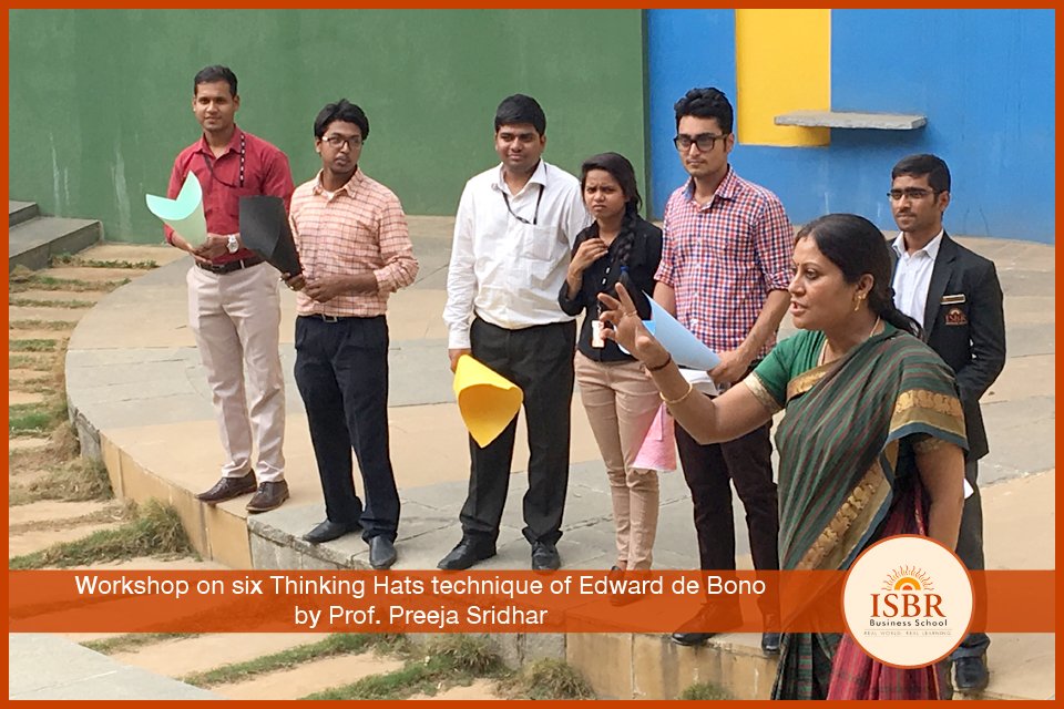 Workshop on six thinking hats